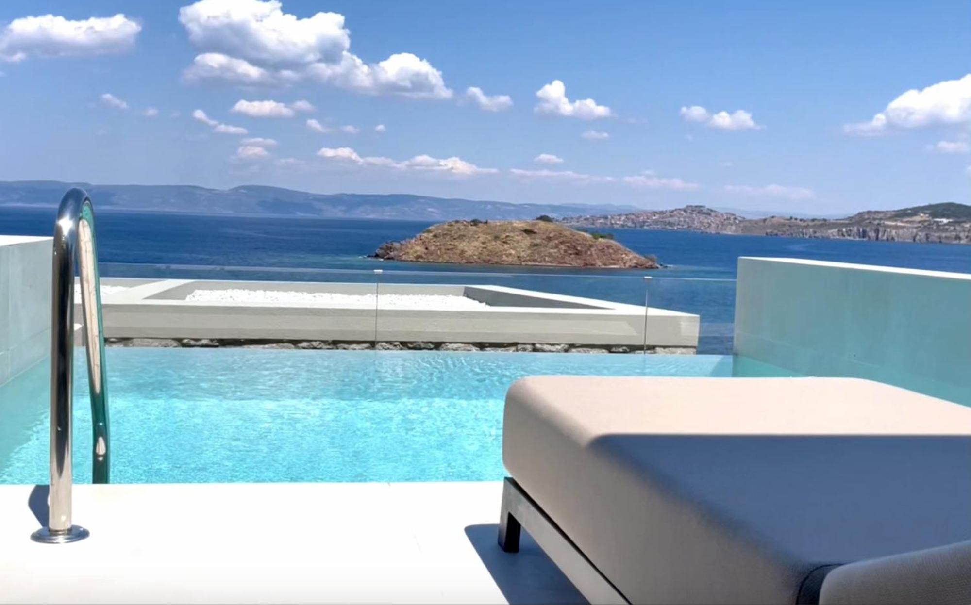 Eleia Seafront Rooms & Villas เปตรา ภายนอก รูปภาพ