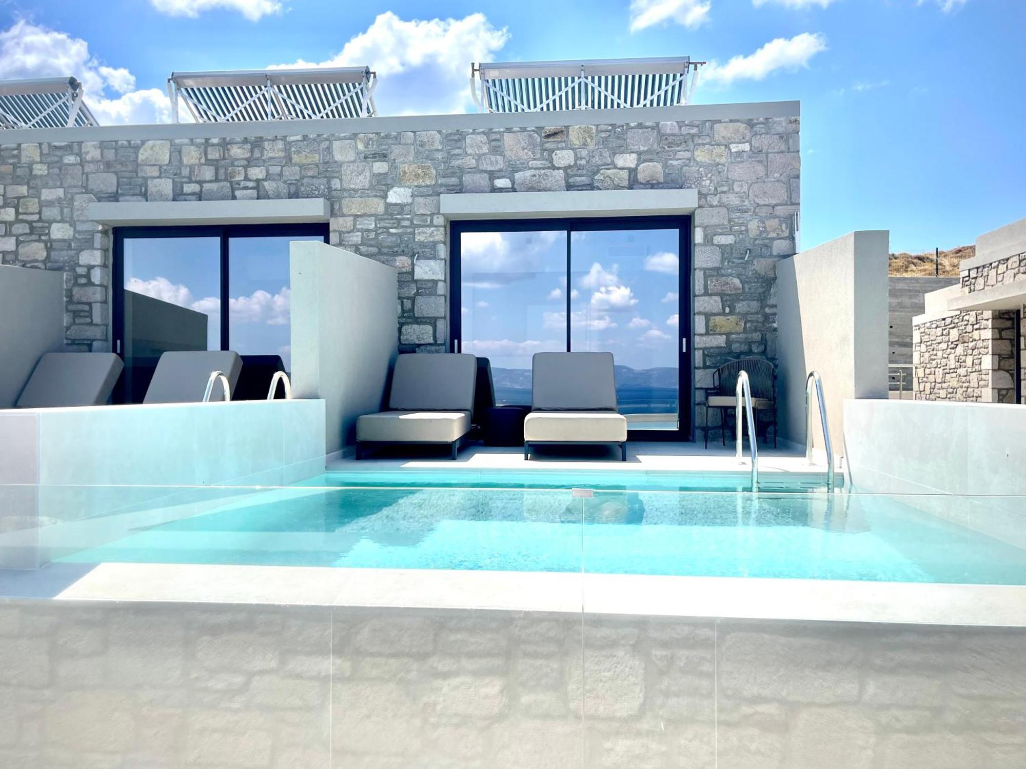 Eleia Seafront Rooms & Villas เปตรา ภายนอก รูปภาพ